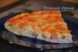 Быстрая пицца на завтрак