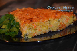 Гороховая запеканка