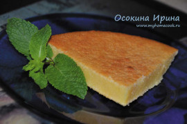 Быстрый пирог из поленты