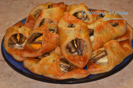 Закусочные конверты со шпротами