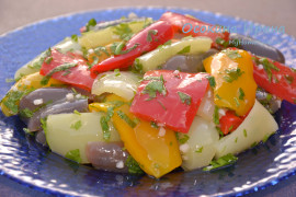 Быстрая закуска из перцев