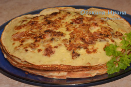 Блинчики с припёком - 2