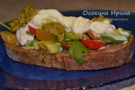 Брускетты со страччателлой