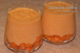 Абрикосово-творожный десерт