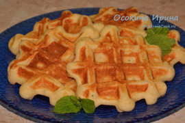 Банановые вафли