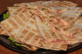 А-ля кесадильи на мангале