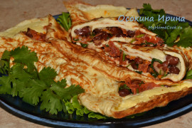 А-ля буррито в омлете