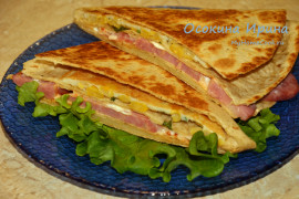 Сэндвичи из лаваша с мексиканским уклоном
