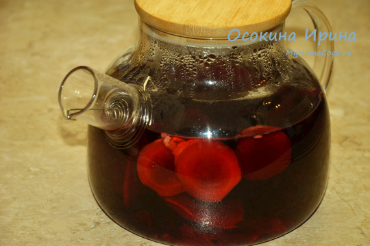 Красный чай с имбирем