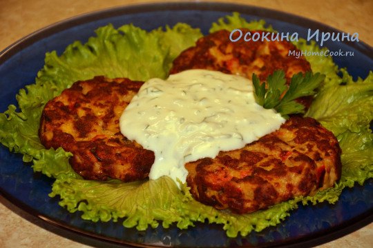 Рубленные котлетки в мексиканском стиле